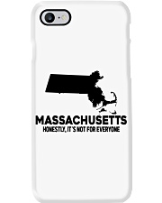 Massachusetts It's Not For Everyone Phone Case tile