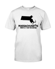 Massachusetts It's Not For Everyone Classic T-Shirt tile