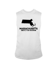 Massachusetts It's Not For Everyone Sleeveless Tee tile