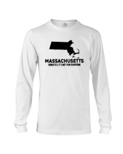 Massachusetts It's Not For Everyone Long Sleeve Tee tile