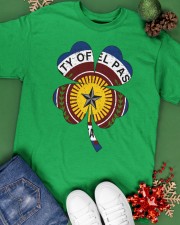 Flag El Paso Four Leaf Clover Classic T-Shirt apparel-classic-tshirt-lifestyle-back-69