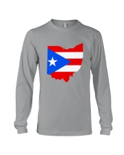 FLAG PUERTO RICO IN OHIO Long Sleeve Tee tile