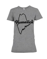 Maine homesick Premium Fit Ladies Tee tile