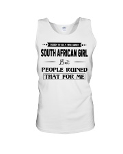 South African Girl - But People Ruined Unisex Tank tile
