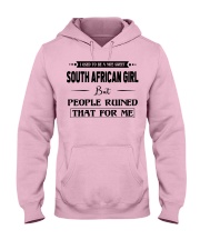South African Girl - But People Ruined Hooded Sweatshirt front