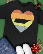 Tennessee - Heart Vintage Classic T-Shirt apparel-classic-tshirt-lifestyle-back-69