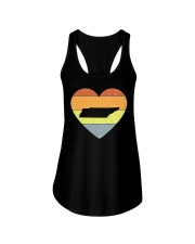 Tennessee - Heart Vintage Ladies Flowy Tank tile