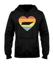 Tennessee - Heart Vintage Hooded Sweatshirt tile