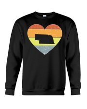Nebraska - Heart Vintage Crewneck Sweatshirt tile