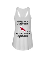 Began In Alabama - Live In California Ladies Flowy Tank tile