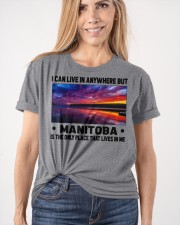 Manitoba Only Place Lives In Me Classic T-Shirt apparel-classic-tshirt-lifestyle-front-101