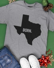Texas - Born Classic T-Shirt apparel-classic-tshirt-lifestyle-back-69