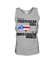 PUERTO RICAN GIRL IN NORTH CAROLINA Unisex Tank tile