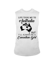 LIFE TOOK ME TO AUSTRALIA BE A CANADIAN GIRL Sleeveless Tee tile