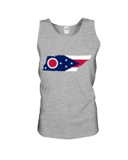 OHIO FLAG IN TENNESSEE Unisex Tank tile