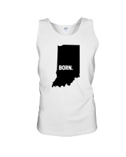 Indiana - Born Unisex Tank tile