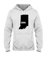 Indiana - Born Hooded Sweatshirt front