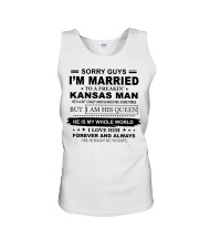 Sorry Guys I'm Married - Kansas Man Unisex Tank tile