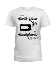PUERTO RICAN GIRL IN PENNSYLVANIA Ladies T-Shirt tile