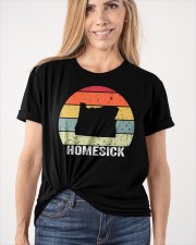 Vintage Homesick Oregon Classic T-Shirt apparel-classic-tshirt-lifestyle-front-101