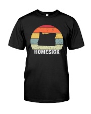 Vintage Homesick Oregon Classic T-Shirt front