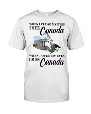 I MISS CANADA Premium Fit Mens Tee tile