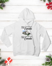 I MISS CANADA Hooded Sweatshirt lifestyle-holiday-hoodie-front-3
