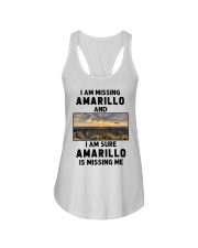 I Am Missing Amarillo Ladies Flowy Tank tile
