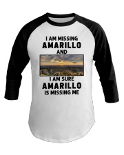 I Am Missing Amarillo Baseball Tee tile