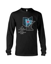 OHIO MINNESOTA LOVE BRINGS YOU HOME Long Sleeve Tee tile