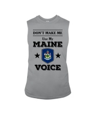 Don't make me use my Maine voice Sleeveless Tee tile