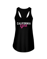 California Girl Ladies Flowy Tank tile
