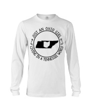OHIO GIRL LIVING IN TENNESSEE Long Sleeve Tee tile