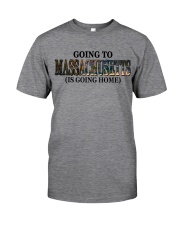 Going To Massachusetts Landscape Classic T-Shirt front
