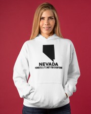 Nevada It's Not For Everyone Hooded Sweatshirt apparel-hooded-sweatshirt-lifestyle-front-86