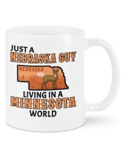 Nebraska Guy Living In Minnesota Mugs tile
