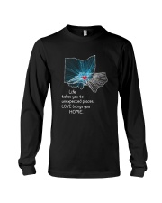 OHIO NORTH CAROLINA LOVE BRINGS YOU HOME Long Sleeve Tee tile