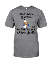 Began In Nova Scotia - Live In Quebec Classic T-Shirt front