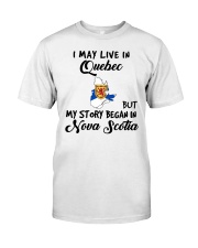 Began In Nova Scotia - Live In Quebec Classic T-Shirt tile