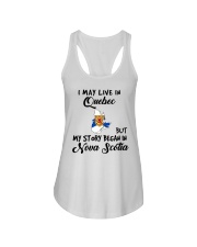 Began In Nova Scotia - Live In Quebec Ladies Flowy Tank tile