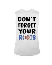 Minnesota Flag Don't Forget Your Roots Sleeveless Tee tile