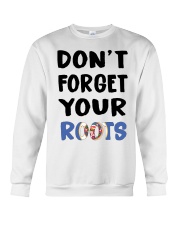 Minnesota Flag Don't Forget Your Roots Crewneck Sweatshirt tile