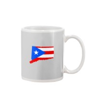 FLAG PUERTO RICO IN CONNECTICUT Mug tile