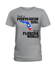 PUERTO RICAN GIRL IN FLORIDA Ladies T-Shirt tile