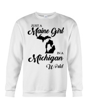 MAINE GIRL IN MICHIGAN Crewneck Sweatshirt tile