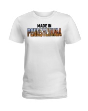 Made In Pennsylvania Ladies T-Shirt tile