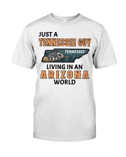 Tennessee Guy Living In Arizona Classic T-Shirt tile