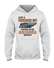 Tennessee Guy Living In Arizona Hooded Sweatshirt tile