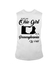OHIO GIRL IN PENNSYLVANIA Sleeveless Tee tile