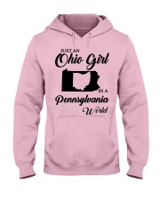 OHIO GIRL IN PENNSYLVANIA Hooded Sweatshirt front